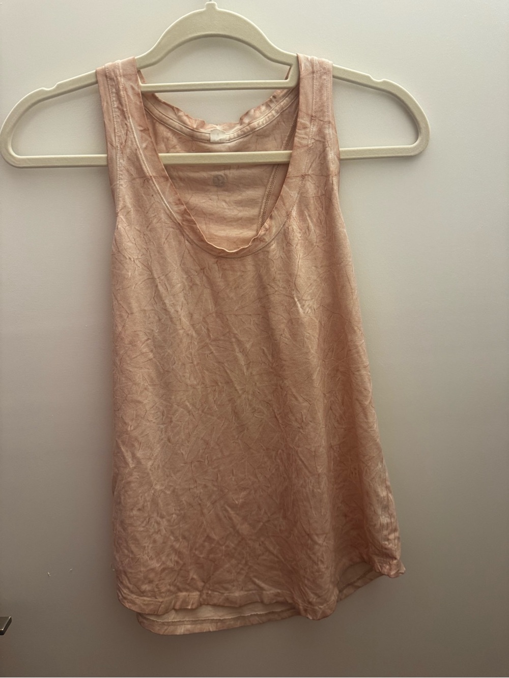 Lululemon Light Blush Pink Tank Top